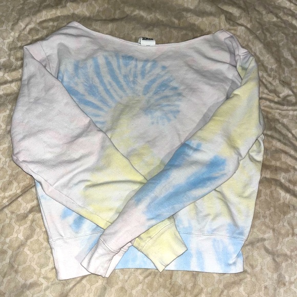 PINK Tie-dye Sweater - Picture 2 of 2